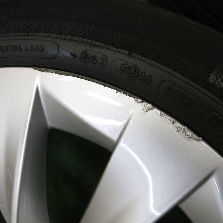 4本価格★テスラ モデルX 純正 255/45R20 275/45R20 ミシュラン LATITUDE Sport3 TO 20インチ PCD120/5H★5072903ナノ