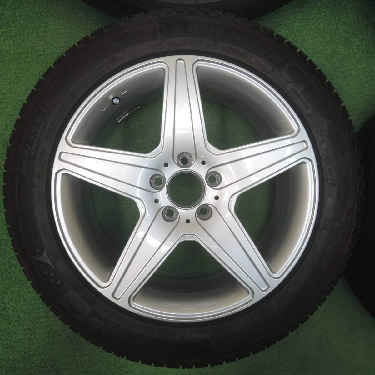 キレイ★ベンツ 等 AGA TARGA 245/50R18 スタッドレス ミシュラン X-ICE XI3 18インチ PCD112/5H★4020904SYス
