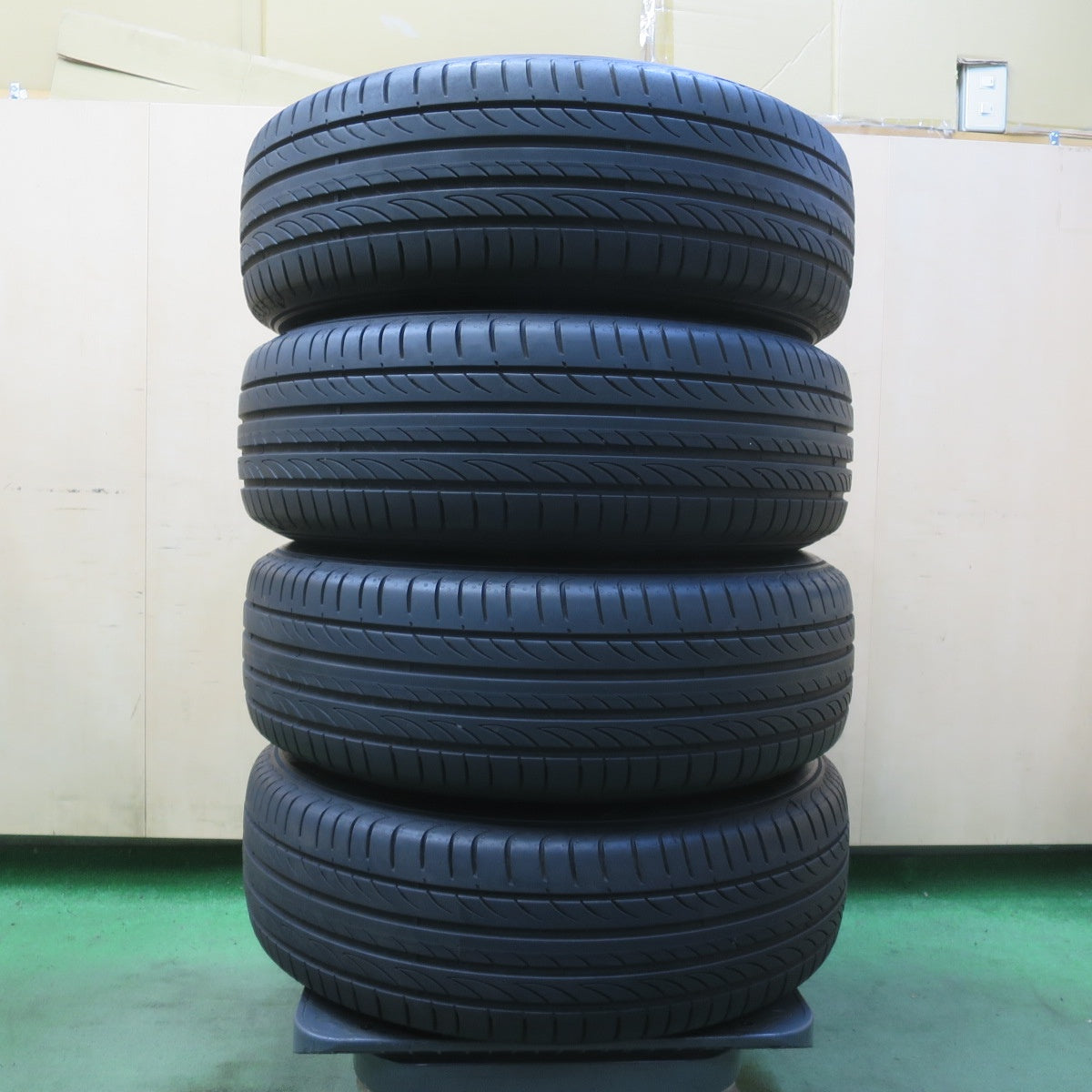 バリ溝!25年!キレイ!8.5分◎プリウス 等 195/65R15 ピレリ POWERGY ECO FORME CRS111 エコフォルム パワジー 15インチ PCD100/5H◎6061511イノ