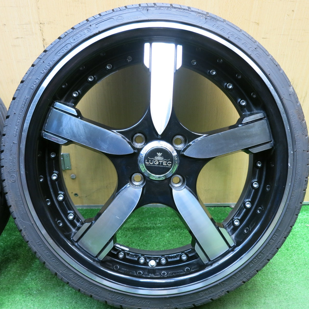 バリ溝!24年!9.5分★軽サイズ LUGTEC ラグテック 165/40R17 ナンカン ウルトラスポーツ NS-2 17インチ 軽自動車 PCD100/4H★5061201AKノ