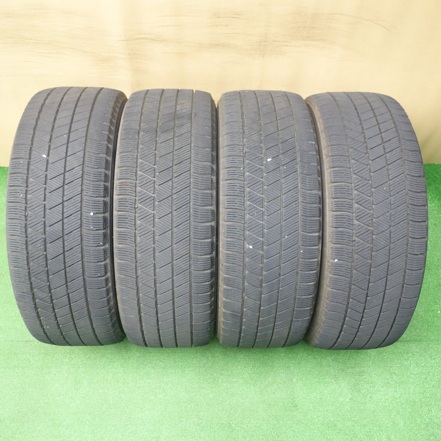 バリ溝!9分★プジョー 等 EUROTECH VP-Line 225/45R17 スタッドレス ブリヂストン ブリザック VRX3 ユーロテック 17インチ PCD108/5H★6052301KTス