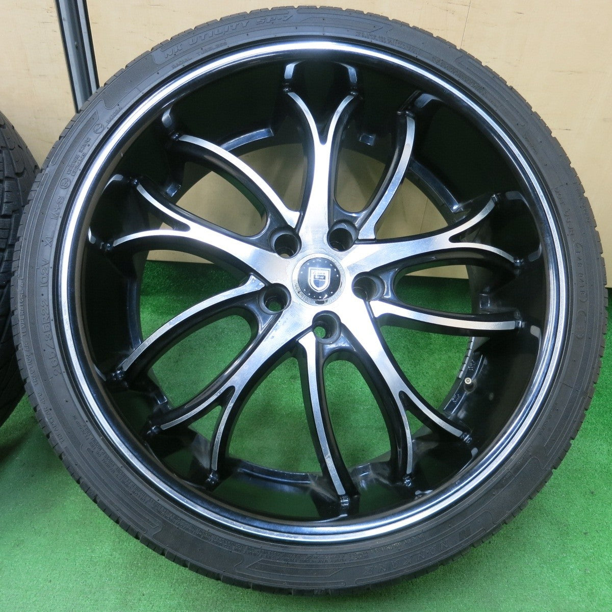4本価格★LEXANI S5 265/35R22 ナンカン NK UTILITY SP-7 レグザーニ 22インチ PCD114.3/5H★4031705IMノ