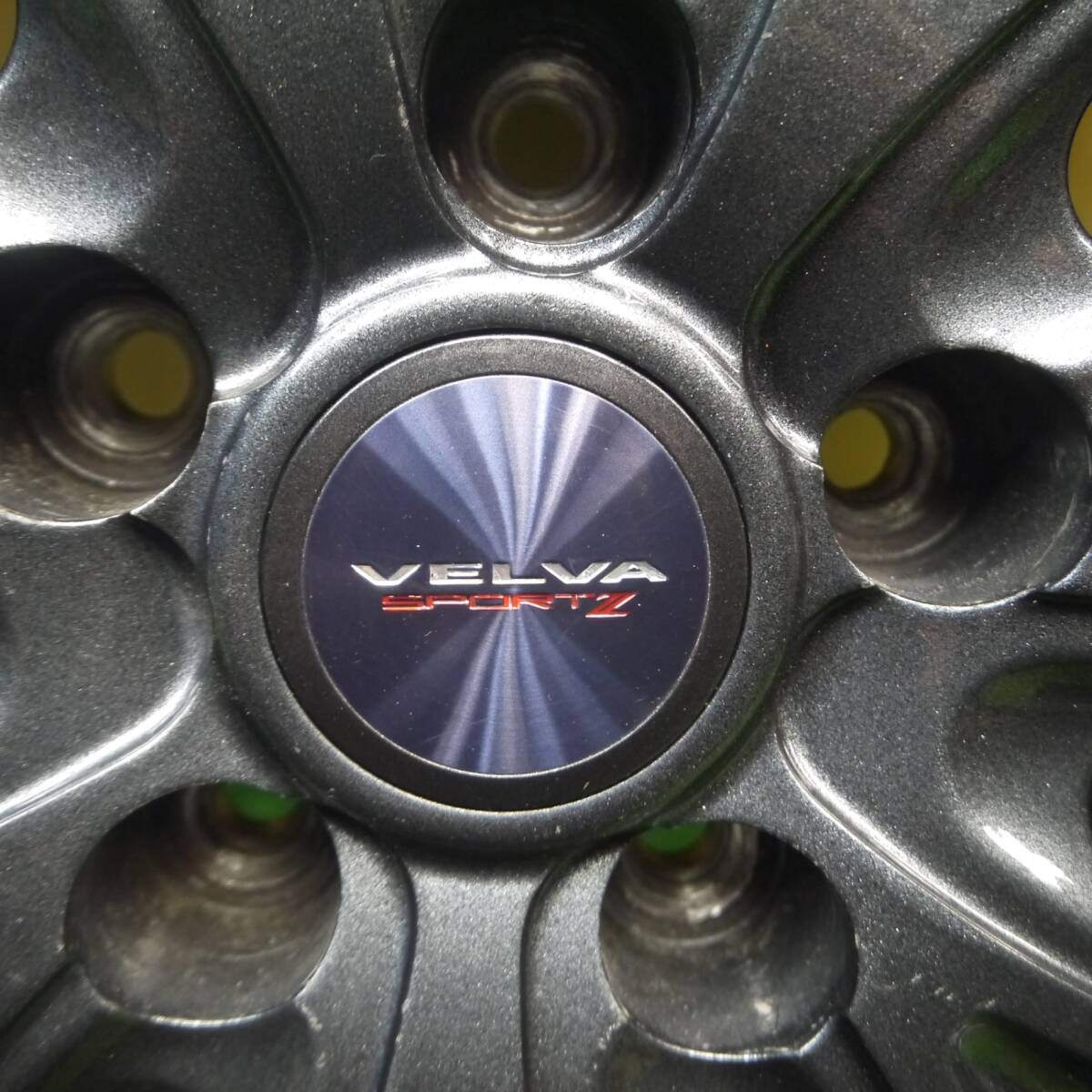 バリ溝!キレイ!9分★スタッドレス 195/65R15 トーヨー ウインター トランパス TX VELVA SPORTZ ヴェルヴァ 15インチ PCD114.3/5H★5012702Hス