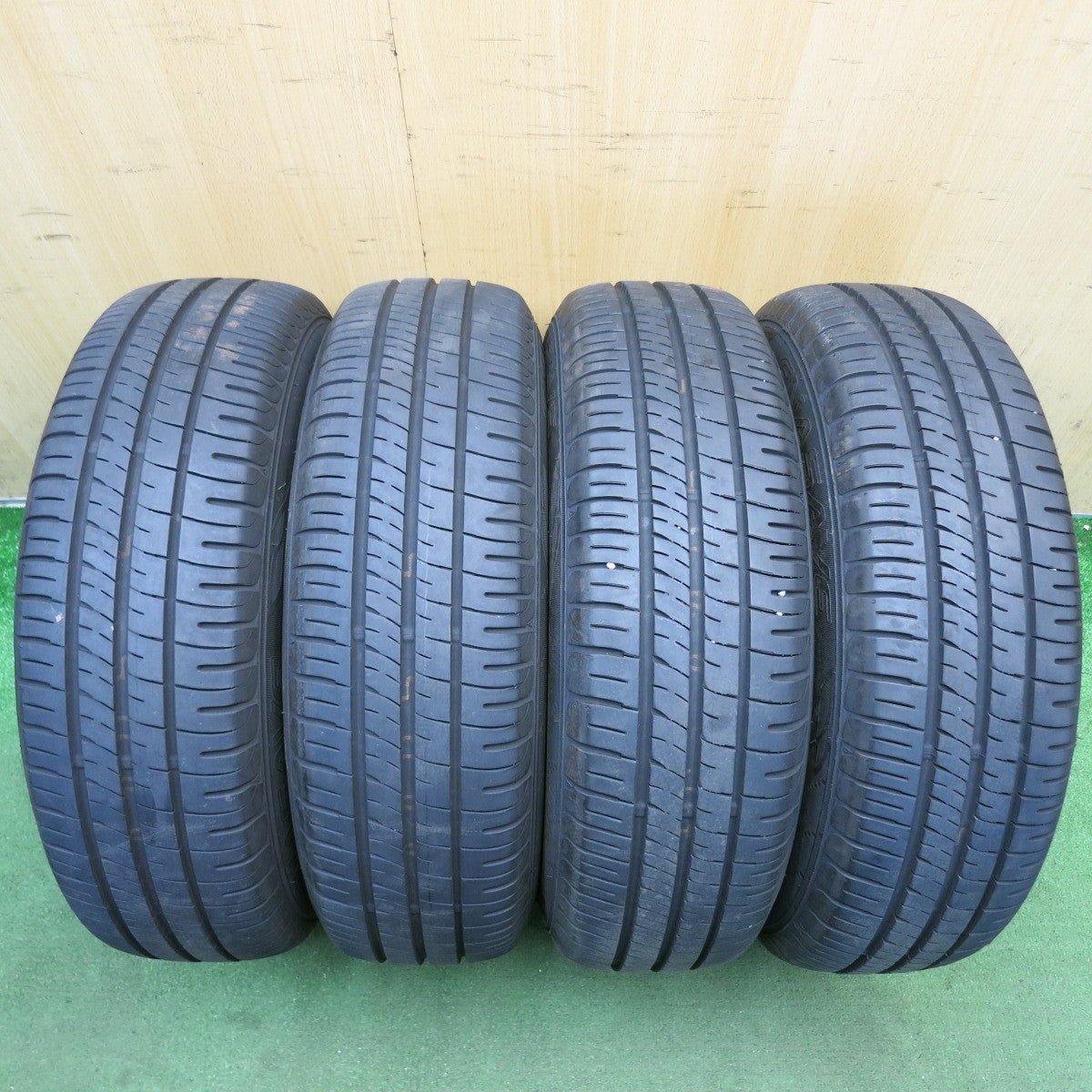 バリ溝!23年!9.5分◎ホンダ フリード 純正 スチール 185/70R14 ダンロップ エナセーブ EC204 14インチ PCD100/4H◎6082701HAノ