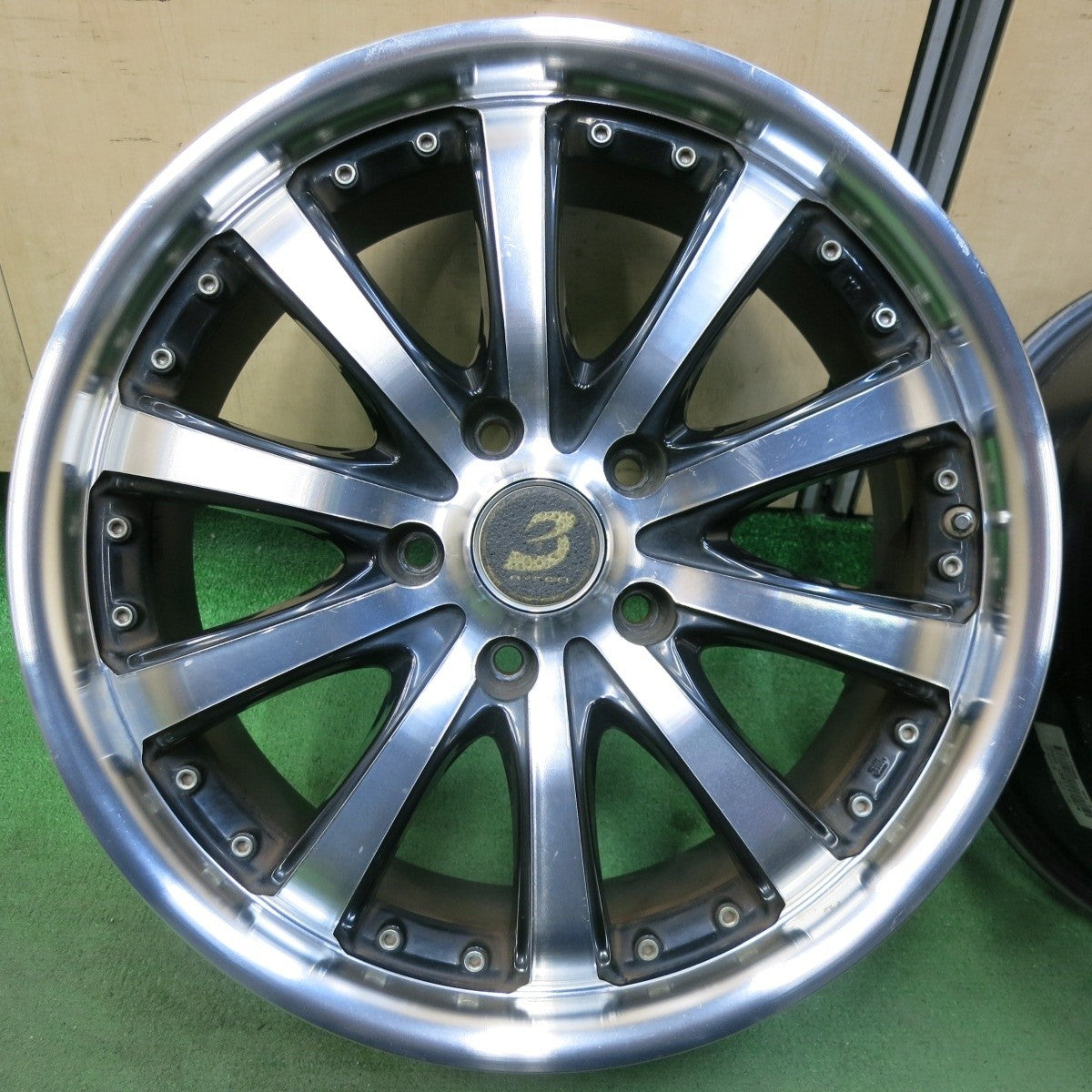 4本★LOXARNY EX BYRON STINGER BADX 17インチ ホイール ロクサーニ バイロン スティンガー 17×7J PCD114.3/5H★5031405SYホ