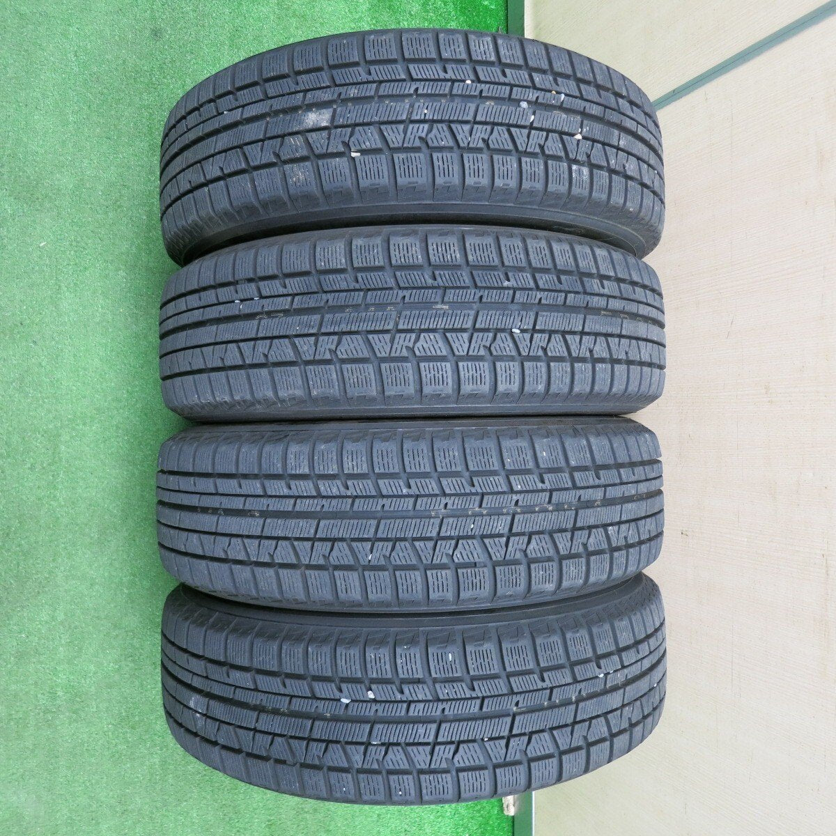 バリ溝!8.5分★スタッドレス 175/65R15 ヨコハマ アイスガード iG50 プラス MiLLOUS ミルアス 15インチ PCD100/4H★4122402NJス