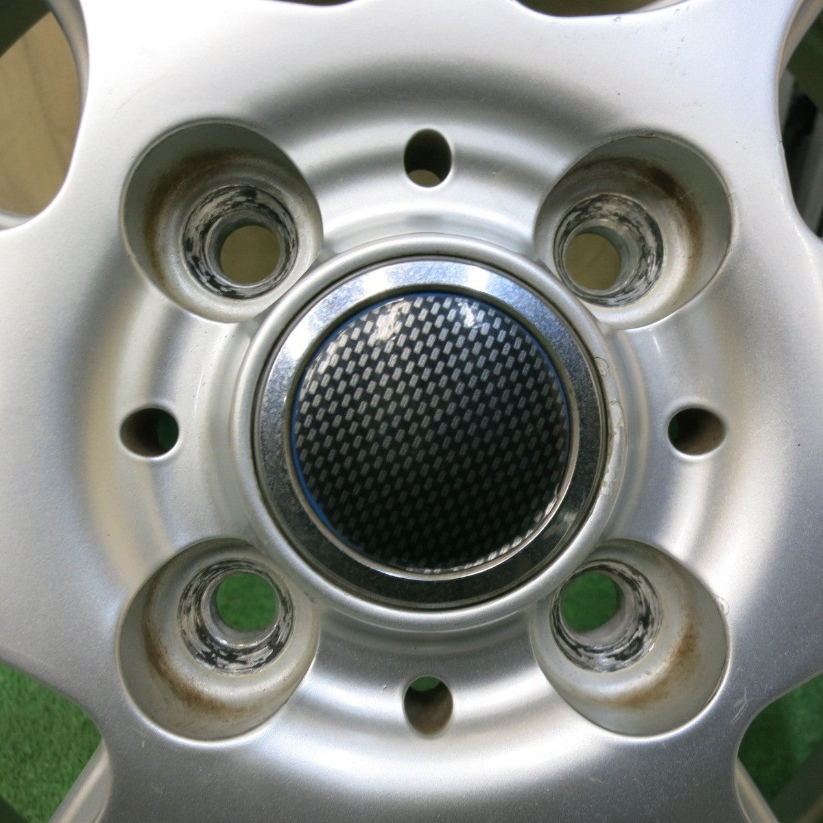 4本価格★社外 アルミ ホイール 15インチ 15×4.5J PCD100/4H★5012807SYホ