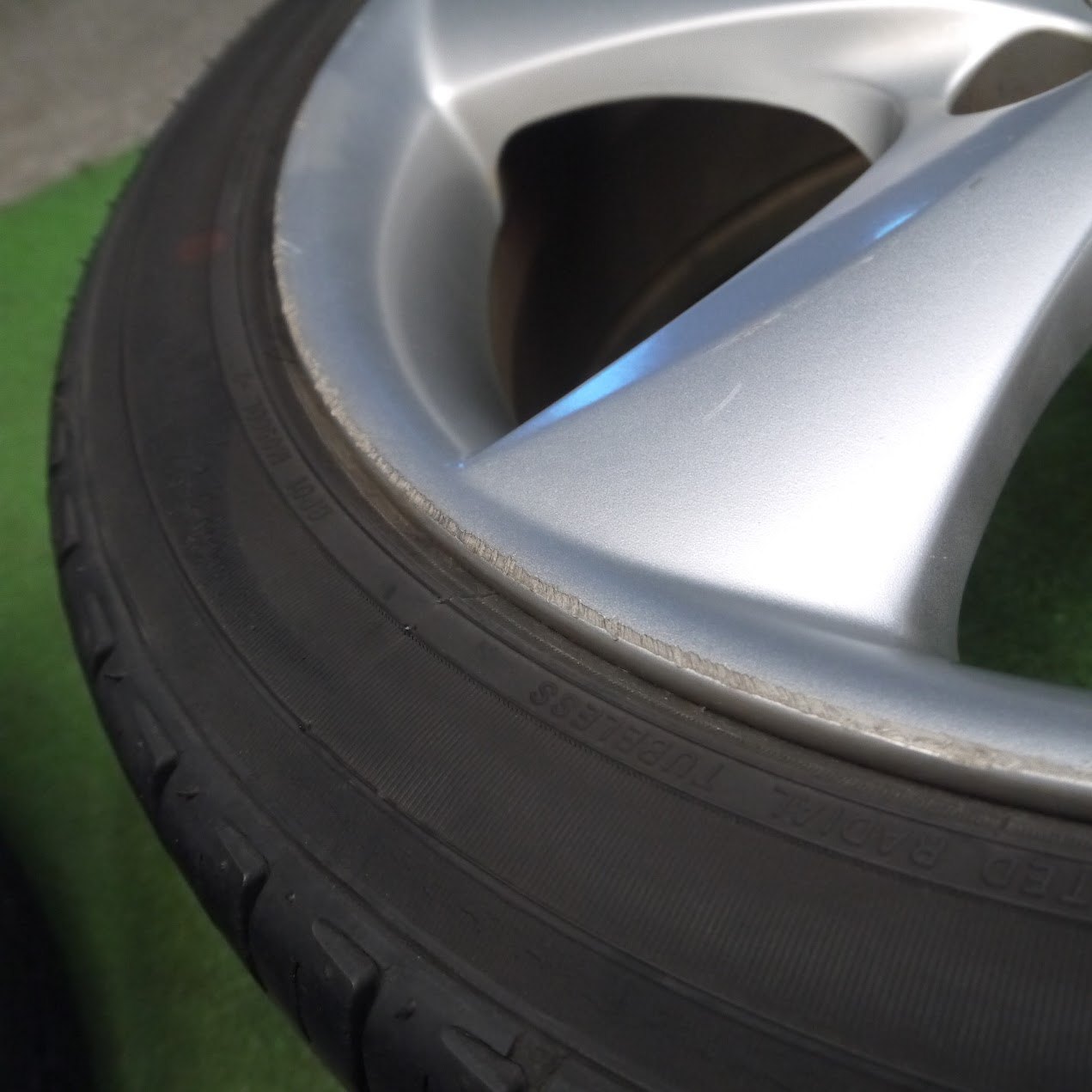 4本価格★マツダ アテンザ 純正 215/45R17 プラクティバ ヨコハマ製 17インチ PCD114.3/5H★5013101Hノ