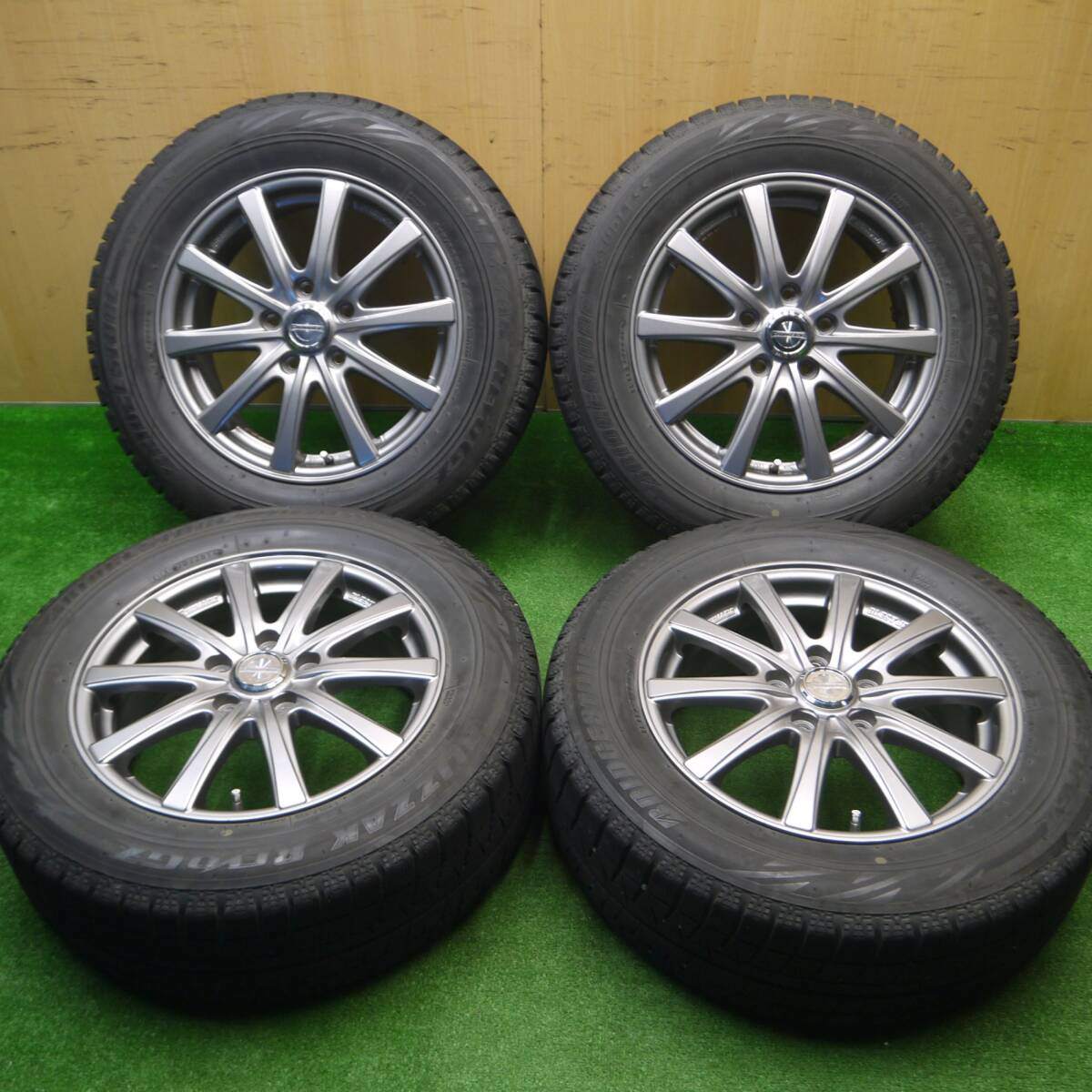 キレイ★スタッドレス 215/60R16 EUROMAGIC BLEST JP ブリヂストン REVO GZ ユーロマジック PCD114.3/5H★4101102Hス