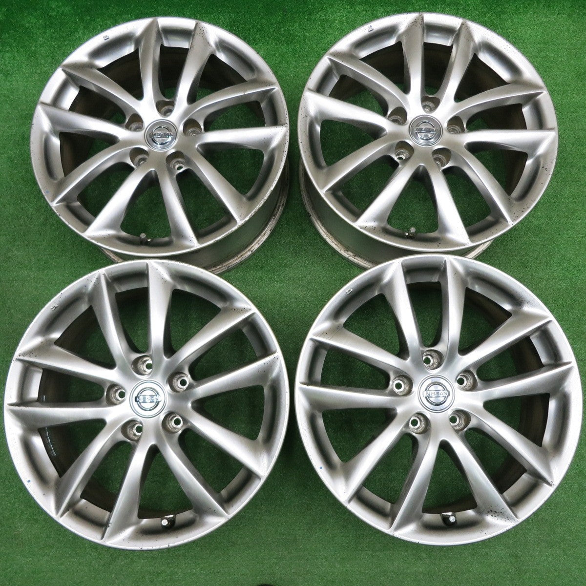 送料無料] 4本価格☆日産 V36 スカイライン 純正 ホイール 17インチ 17
