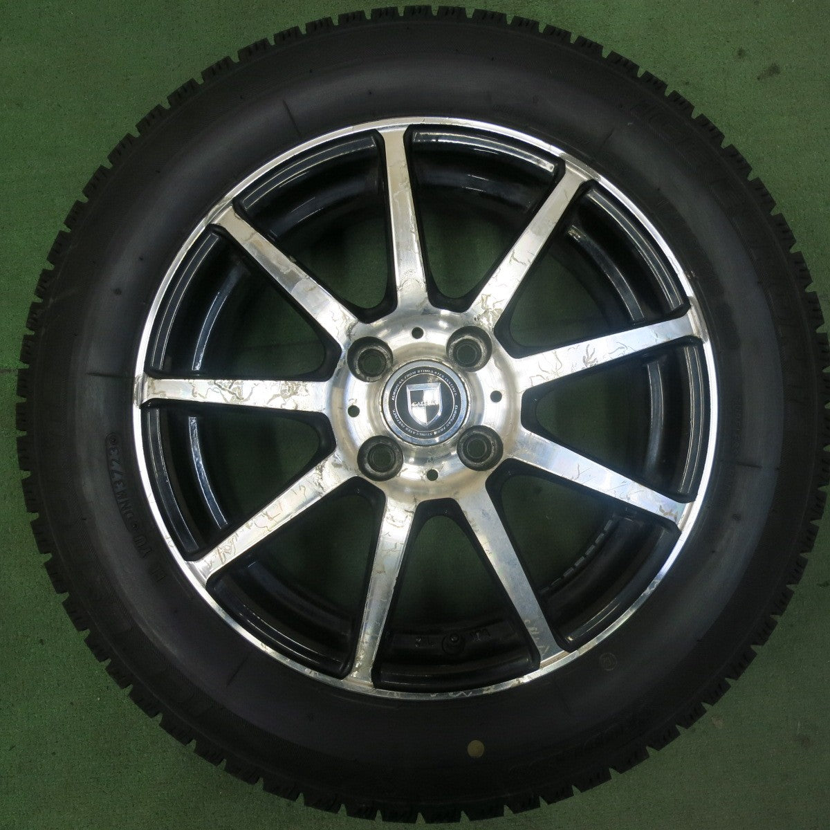 バリ溝!23年!ほぼ10分★スタッドレス 175/65R15 アイスエスポルテ GALERIA ガレリア 15インチ PCD100/4H★5092701SKス