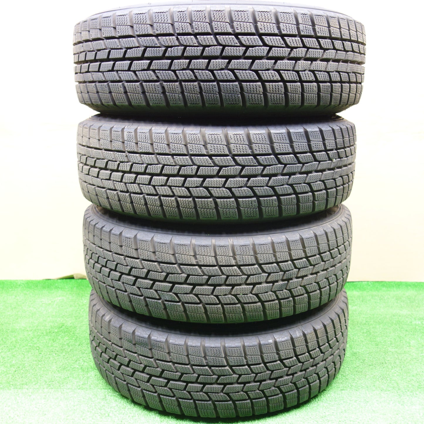 バリ溝!キレイ!9分★LOXARNY SPORT SP10 175/65R15 スタッドレス グッドイヤー アイスナビ6 ロクサーニ スポーツ 15インチ PCD100/4H★5120802KTス