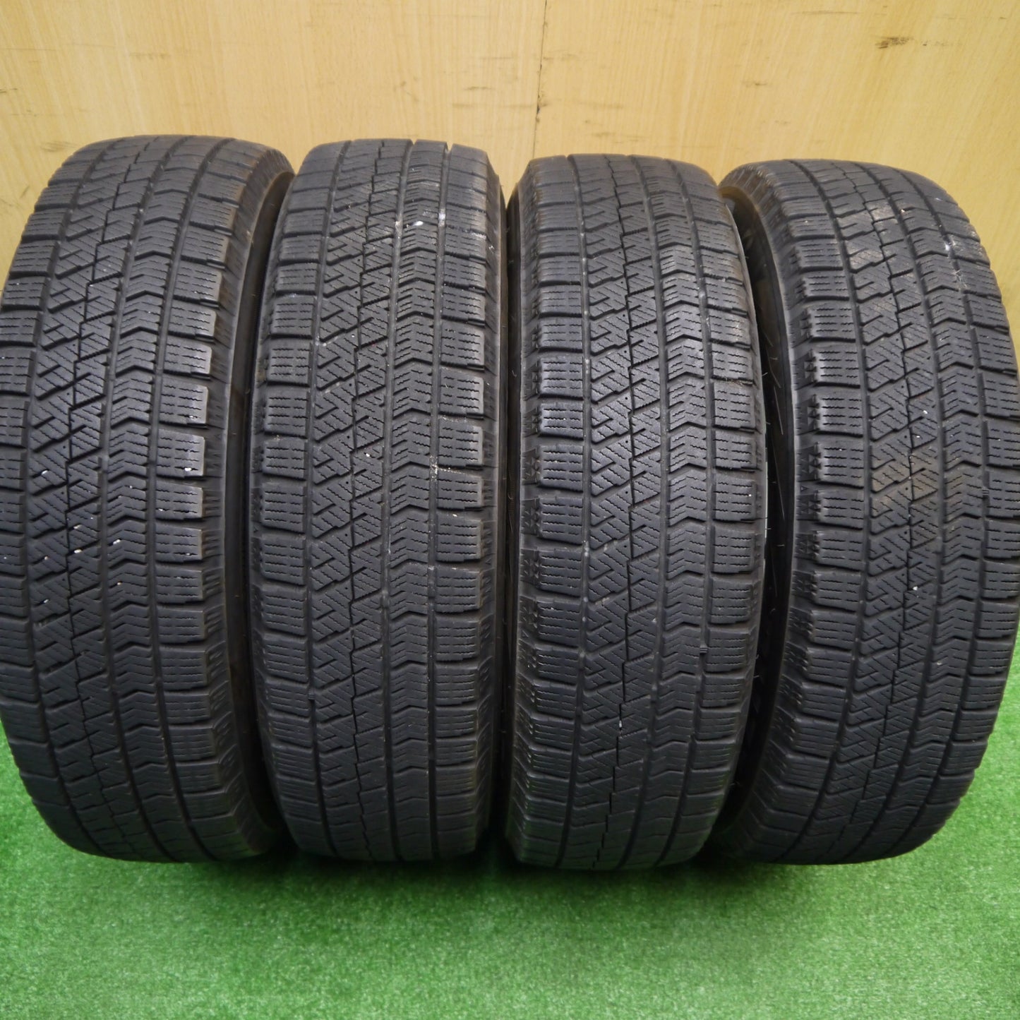 キレイ★スタッドレス 155/65R14 ブリヂストン ブリザック VRX2 TOPRUN トップラン 14インチ PCD100/4H★5102401Hス