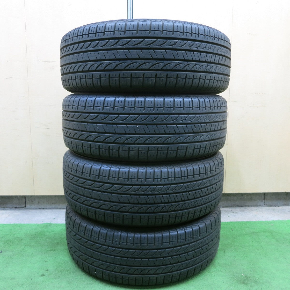 バリ溝!22年!美品!9分★トヨタ RAV4 G Z パッケージ 純正 235/55R19 ヨコハマ AVID GT 19インチ PCD114.3/5H★5050202ナノ
