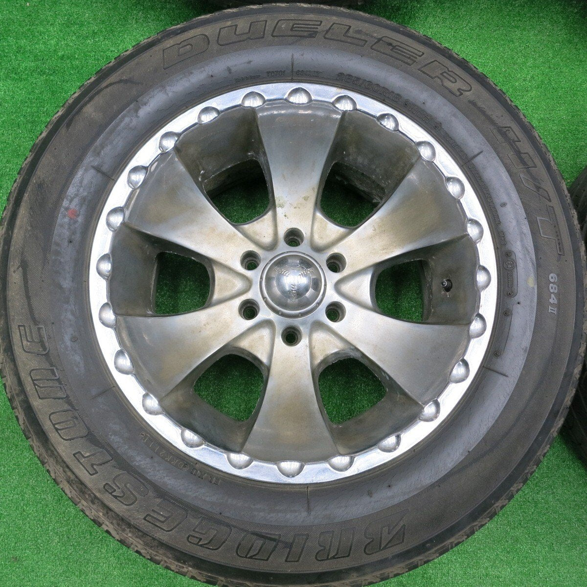 4本価格★MKW M-19 285/60R18 ブリヂストン デューラー H/T 684Ⅱ ミシュラン LATITUDE TOUR HP PCD139.7/6H★4073005HAノ