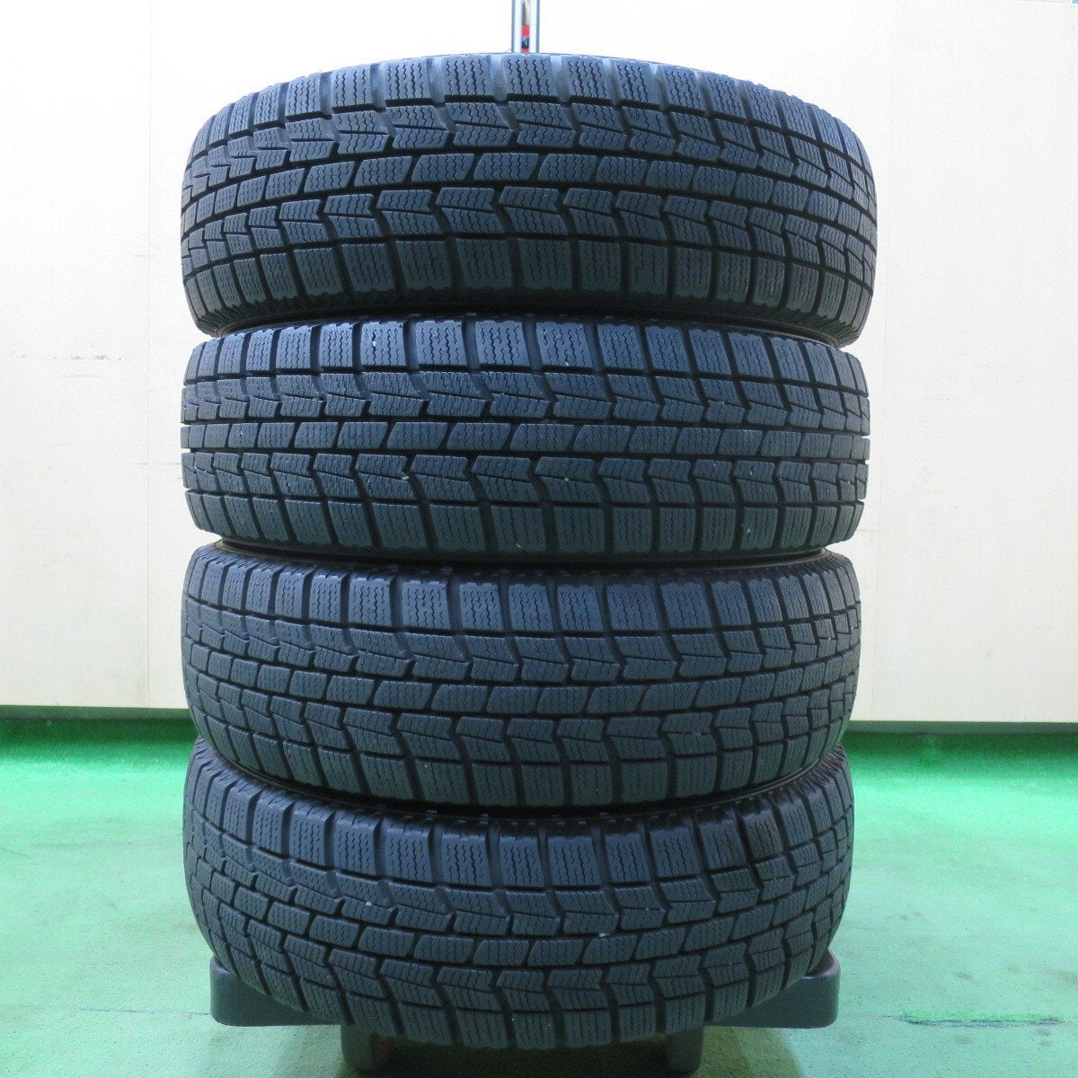 バリ溝!21年!ほぼ10分★スタッドレス 155/65R13 オートバックス ノーストレック N3i LEBEN レーベン 13インチ PCD100/4H★5030608イス
