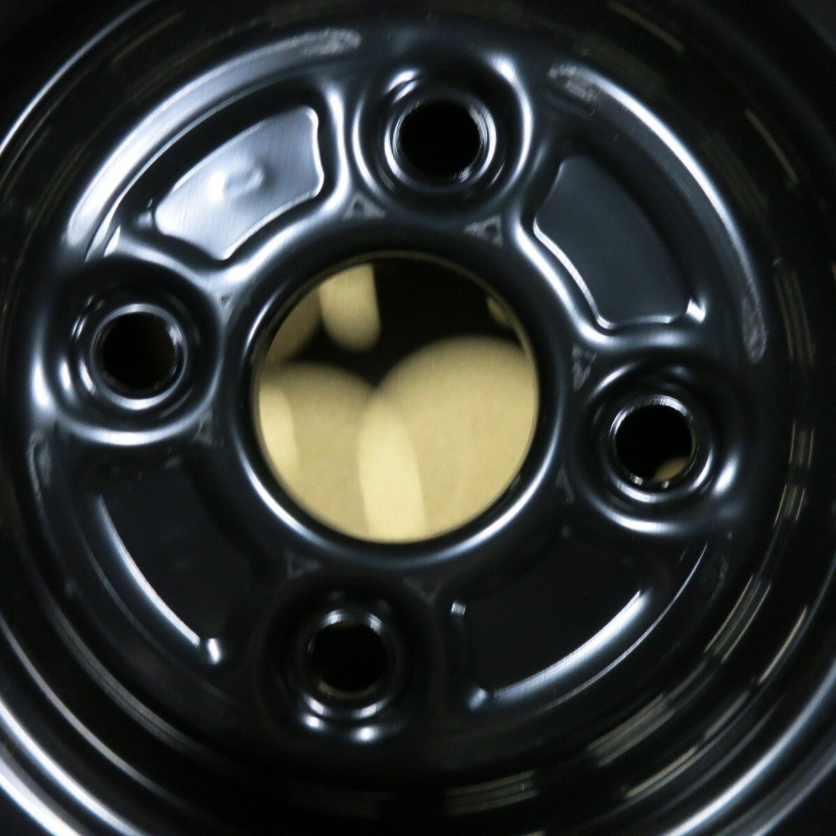 新車外し!1本★トヨタ 10系 アクア 純正 スチール ホイール 15インチ 15×5.5J PCD100/4H★5010804SYホ(2)