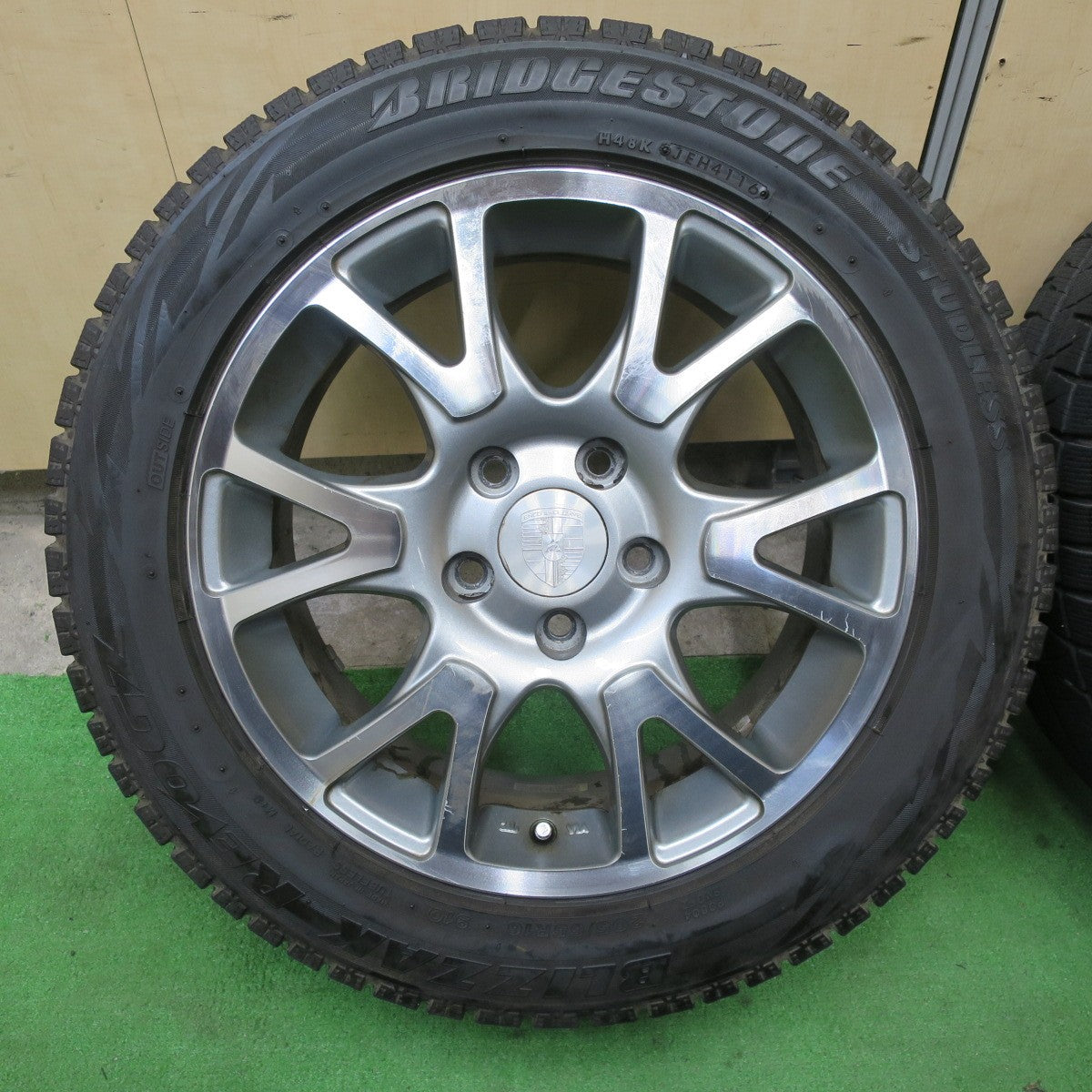 4本価格★ワーゲン 等 ENCO EXCLUSIVE ERZ 205/55R16 スタッドレス ブリヂストン ブリザック REVO GZ エンコ エクスクルーシヴ エルツ PCD112/5H★5090103TTス