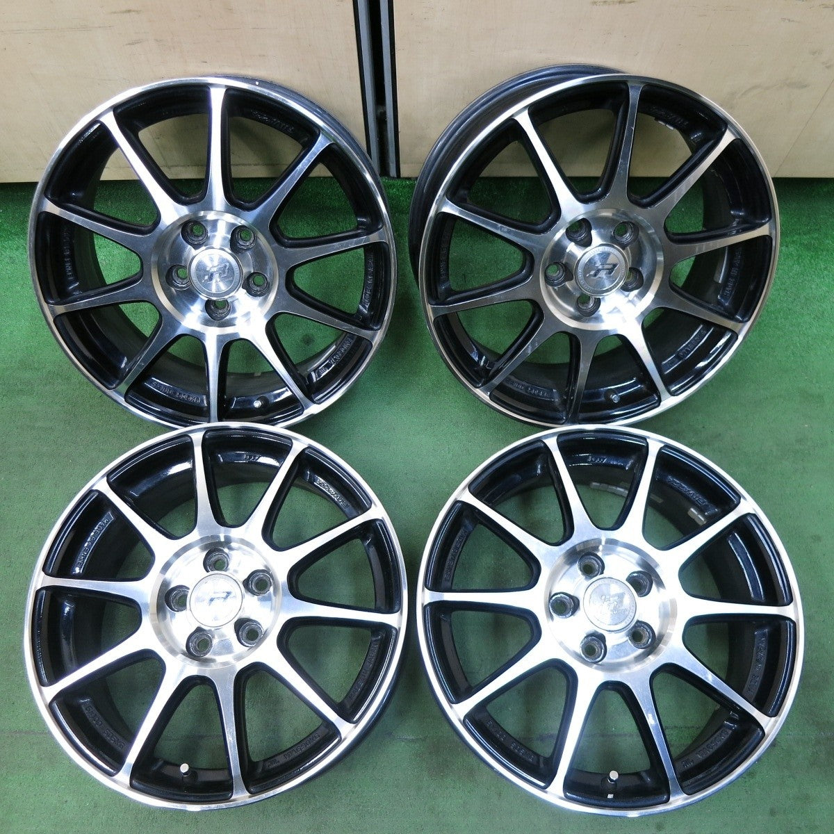 4本価格★ENKEI RIVAZZA エンケイ リヴァッツァ 16インチ ホイール 16×6.5J プリウス BRZ 86 等 PCD100/5H★5032108SYホ