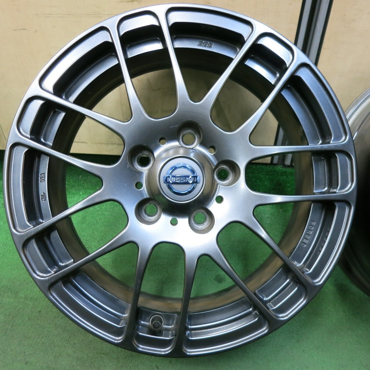 4本価格★日産 リーフ 純正 純正 OP BBS ホイール 16インチ 16×6.5J PCD114.3/5H★5032103SYホ