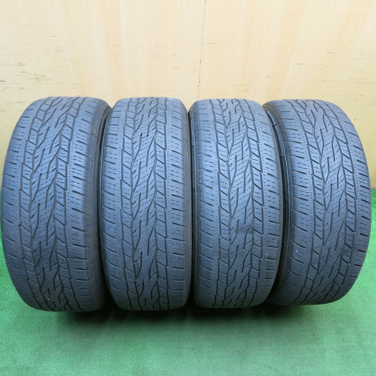キレイ★プジョー 3008 5008 純正 225/55R18 コンチネンタル コンチクロス コンタクト LX2 18インチ PCD108/5H★5042201TNノ