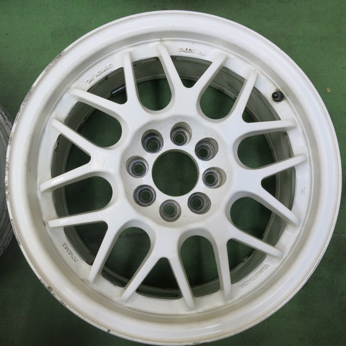 4本価格★CRIMSON RACING SPARCO クリムソン レーシング スパルコ 15インチ ホイール 15×6.5JJ PCD100/4H★5053010SYホ