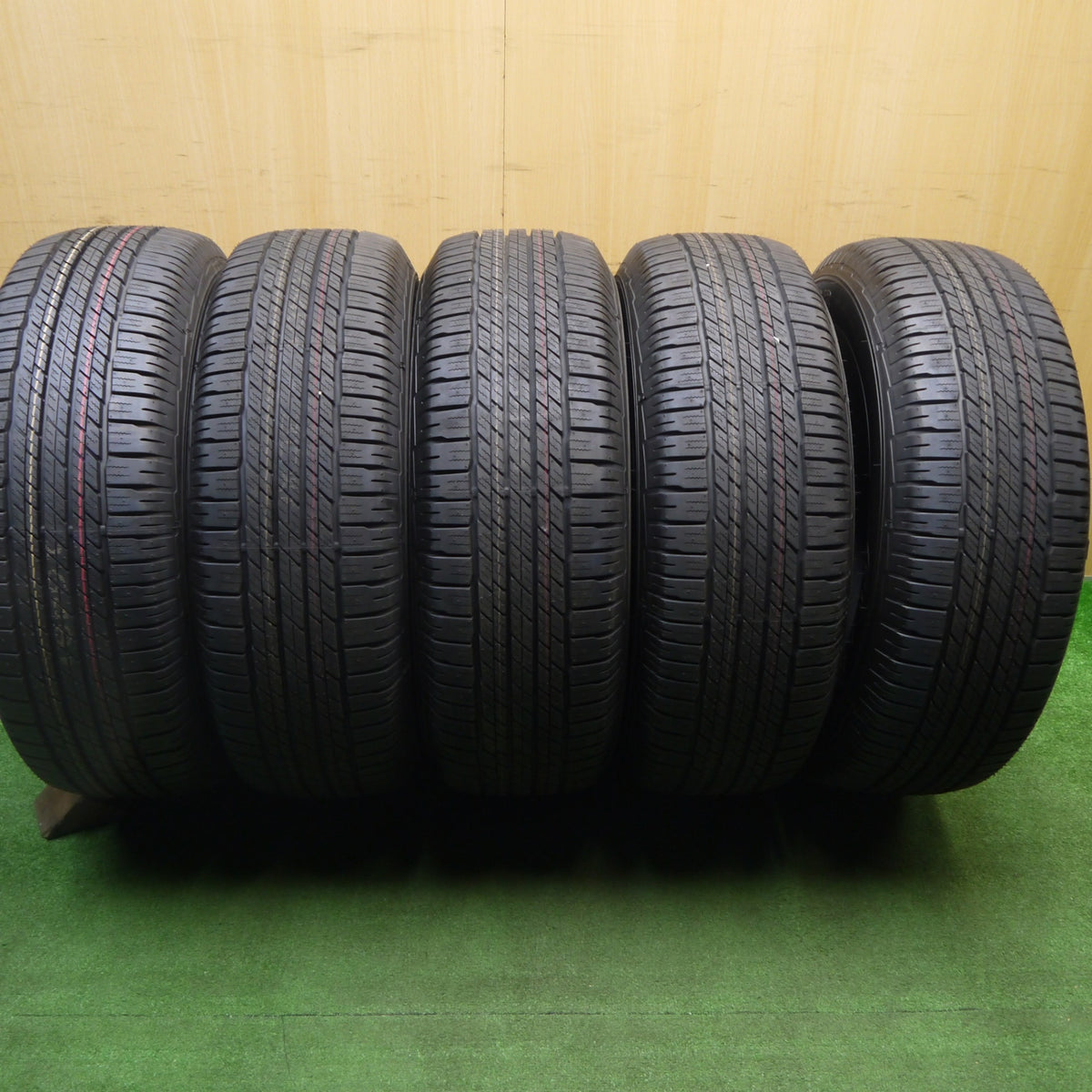 新車外し!25年!5本★265/70R16 ダンロップ AT23 グラントレック 16インチ タイヤ パジェロ プラド ランクル 70 等★5121902Hノタ