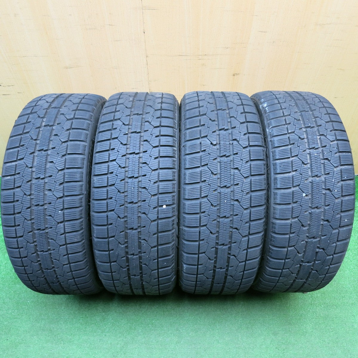 バリ溝!23年!9分★プリウス 86 BRZ 等 215/45R17 スタッドレス トーヨー オブザーブ ガリット GIZ MRT Premium モリタ 17インチ PCD100/5H★5122005HAス