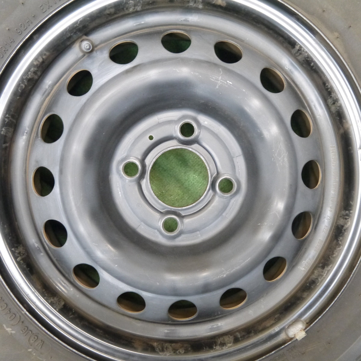 2本価格★日産 E12 ノート 純正 スチール 185/70R14 ミシュラン エナジーセイバー4 14インチ PCD100/4H★6040106Hノ