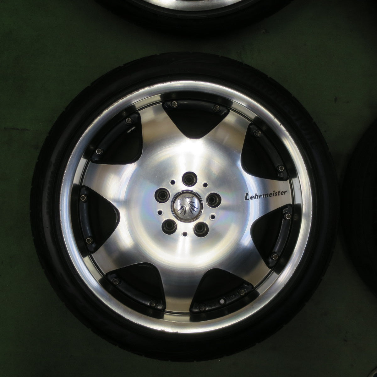 4本価格!23年★Lehrmeister BERTANI 225/45R19 ブリヂストン プレイズ PX-RV2 レアマイスター ベルターニ 19インチ PCD114.3/5H★5092602TTノ