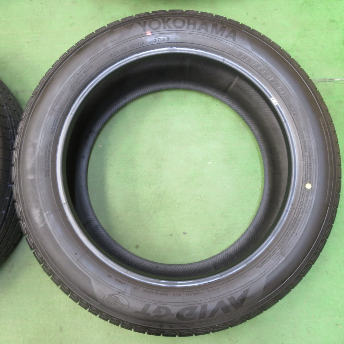 新車外し!25年★235/55R19 ヨコハマ AVID GT S35 タイヤ 19インチ RAV4 ハリアー CX-5 CX-7 等★5070906イノタ