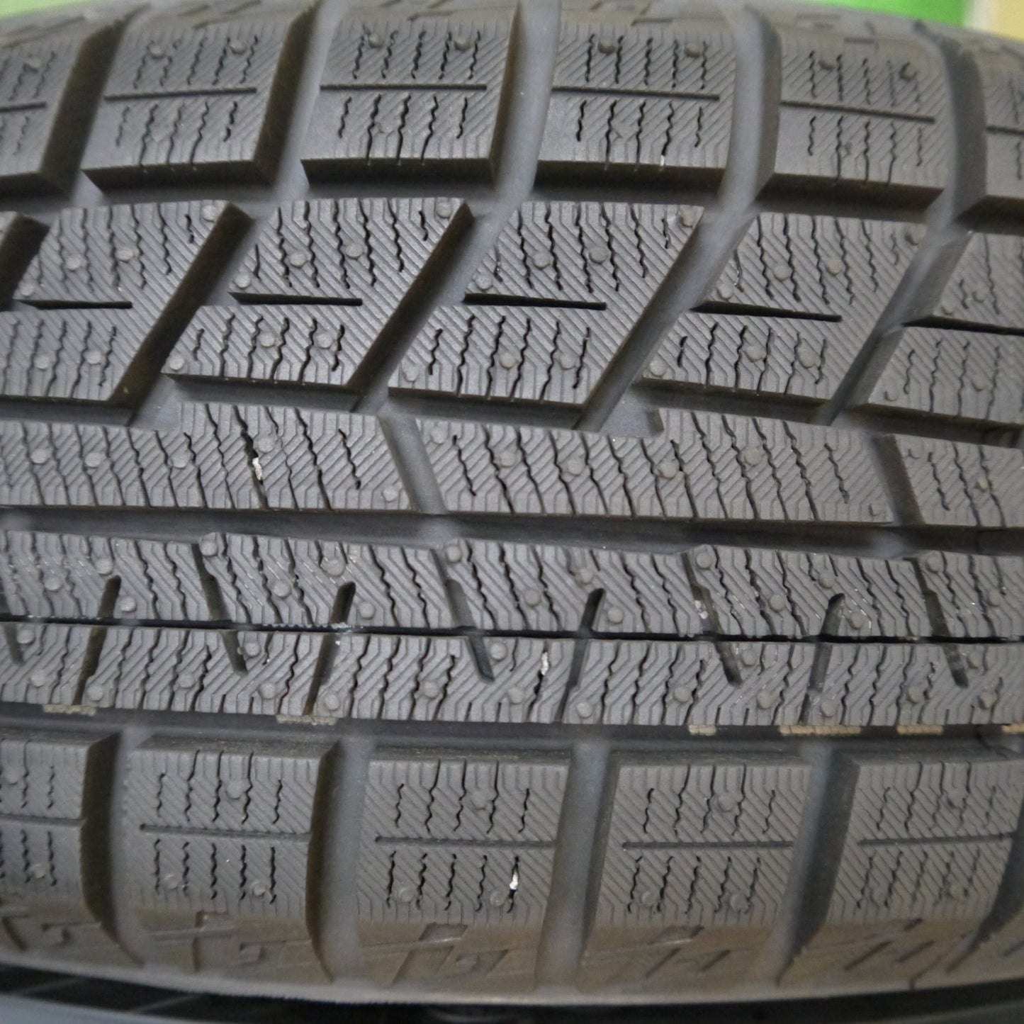 超バリ溝!24年!ほぼ10分★スタッドレス 155/65R14 ヨコハマ アイスガード iG60 GMach 14インチ PCD100/4H★5072901Hス