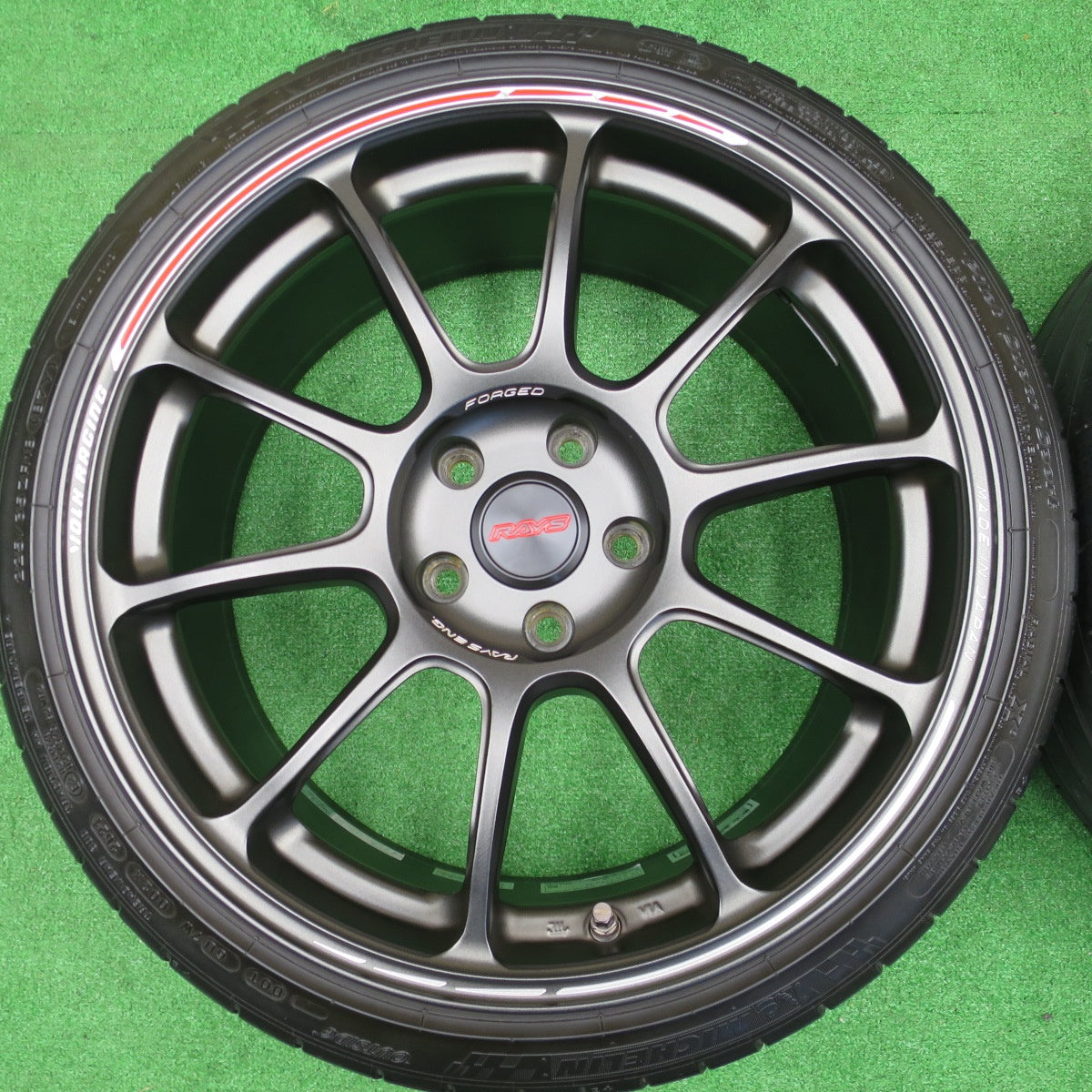 キレイ★ベンツ 等 RAYS VOLK RACING ZE40 TIME ATTACKⅡ 225/35R18 ミシュラン pilot Super Sport レイズ 18インチ PCD112/5H★6011403NKノ