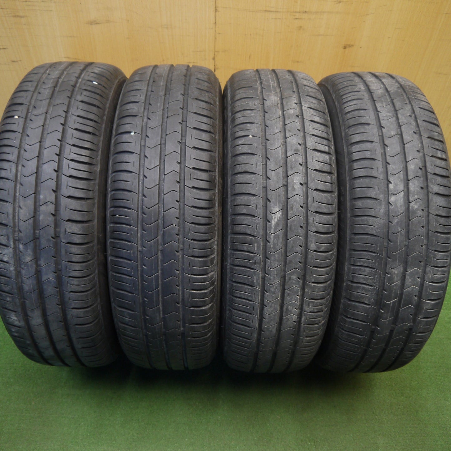 4本価格★175/65R15 ブリヂストン エコピア NH100C スチール ホイール 15インチ PCD100/4H★6033003Hノ