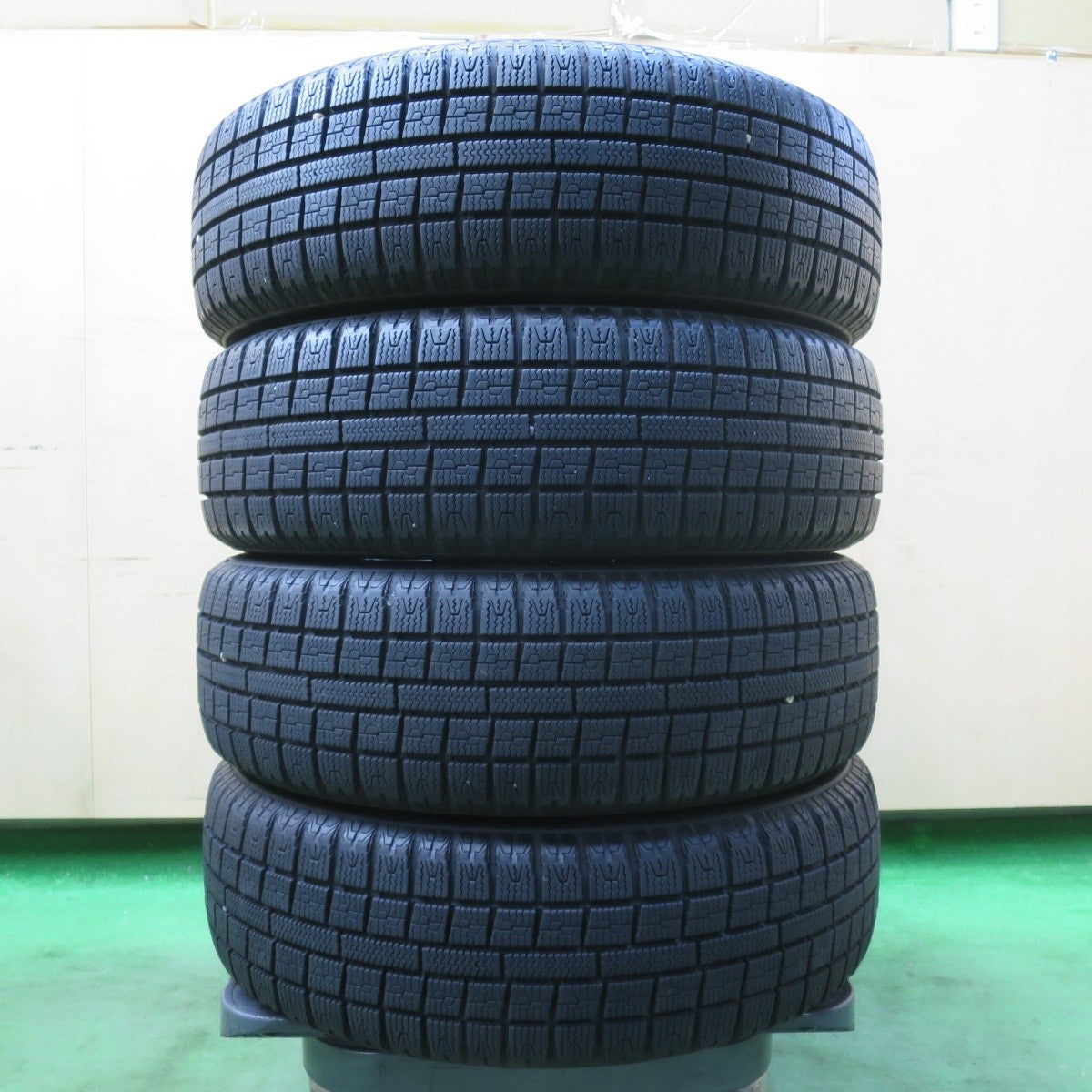 キレイ★スタッドレス 155/65R14 トーヨー ガリット G5 JOKER ジョーカー 14インチ PCD100/4H★5022410イス