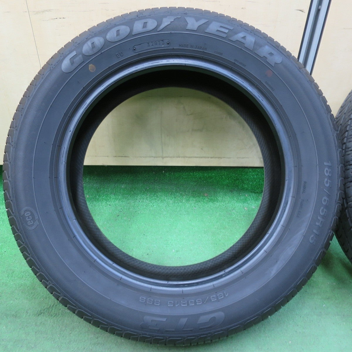 バリ溝!9分!2本★185/65R15 グッドイヤー GT3 タイヤ 15インチ シエンタ プリウス フリード 等★5012204イノタ