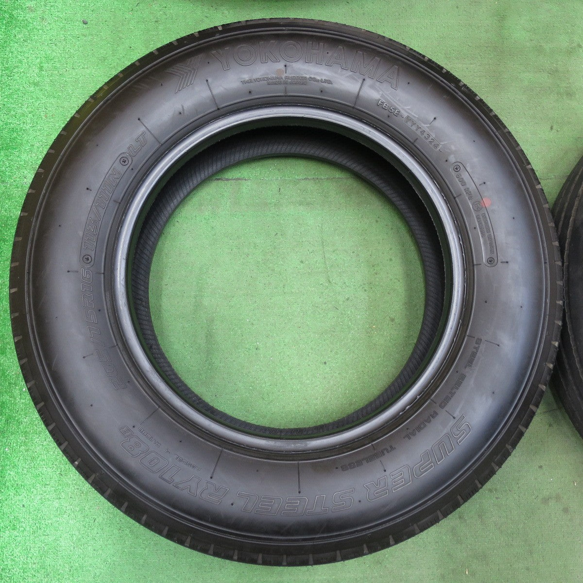 新車外し!24年!6本★トラック タイヤ 205/75R16 113/111N ヨコハマ SUPER STEEL RY108B 16インチ★5090602イノタ