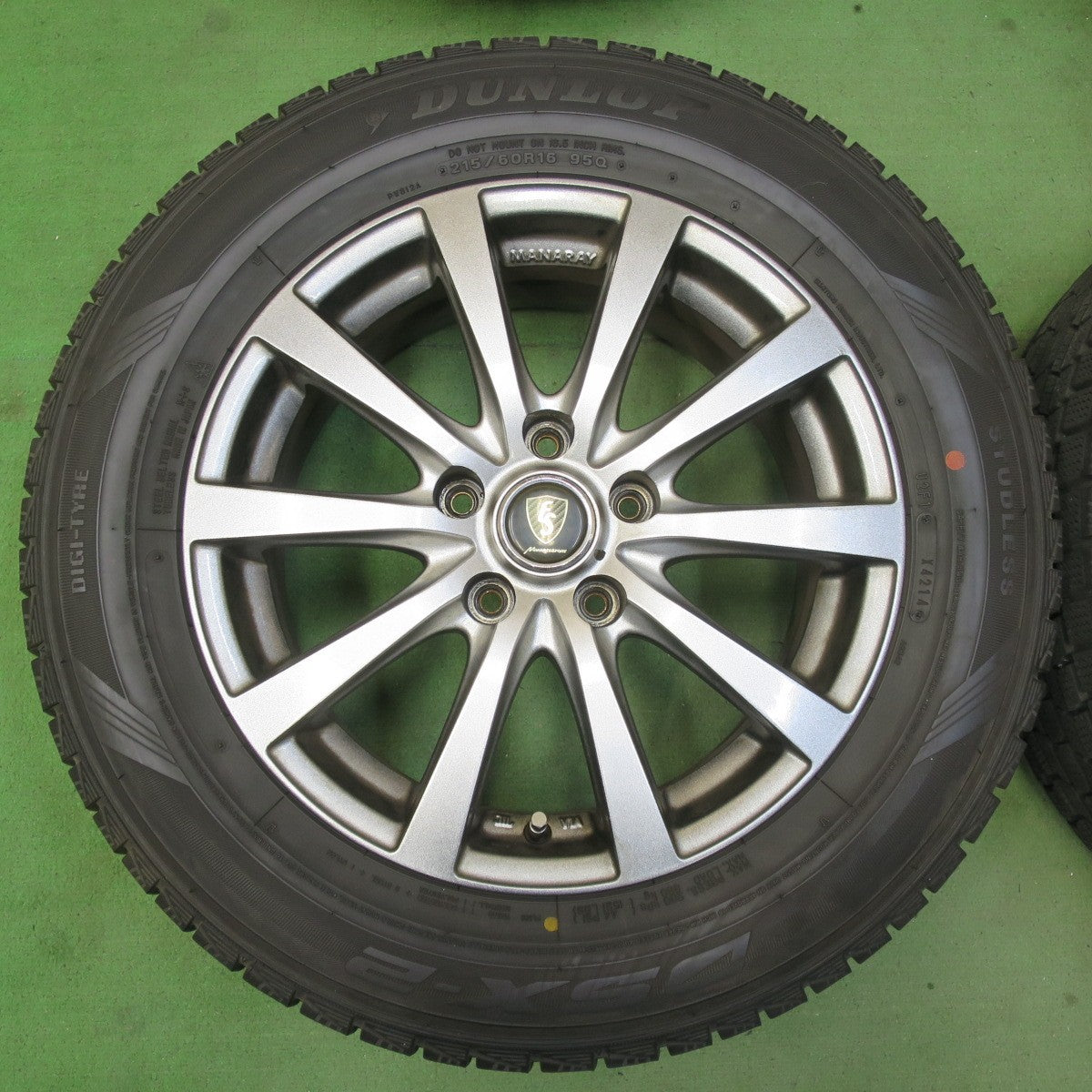 4本価格★スタッドレス 215/60R16 ダンロップ DSX-2 MANARAY SPORT マナレイスポーツ 16インチ PCD114.3/5H★5061302イス