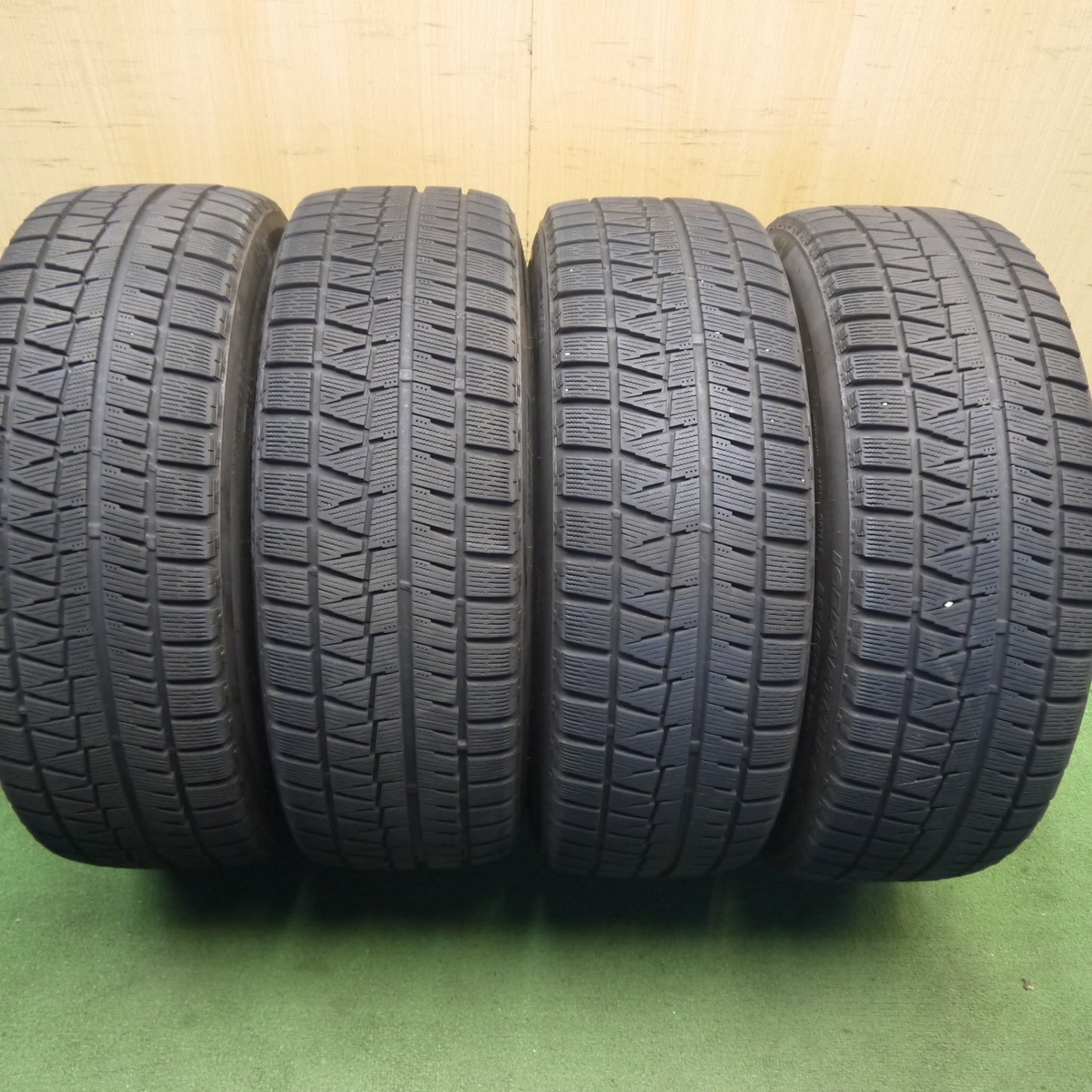 バリ溝!22年!8.5分◎無限 MUGEN MDA 225/45R18 スタッドレス ブリヂストン アイスパートナー2 18インチ PCD114.3/5H◎6090103Hス