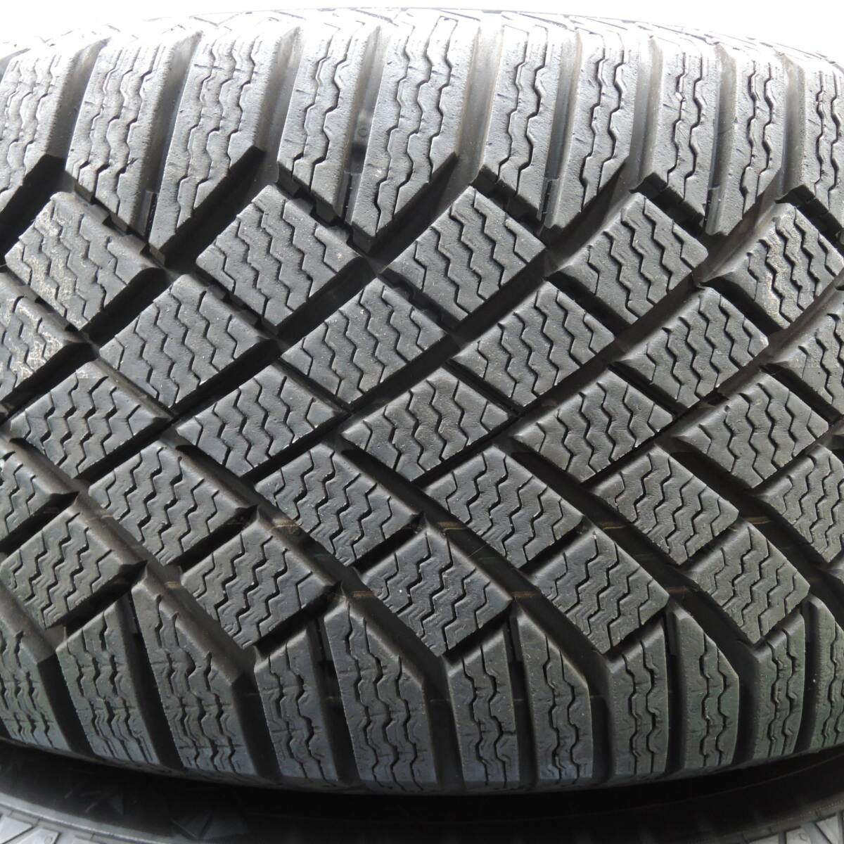 バリ溝 綺麗 9.5分 22年★ベンツ等 EuroPremium 235/60R18 スタッドレス コンチネンタル コンタクト7 PCD112/5H★4022309NJス