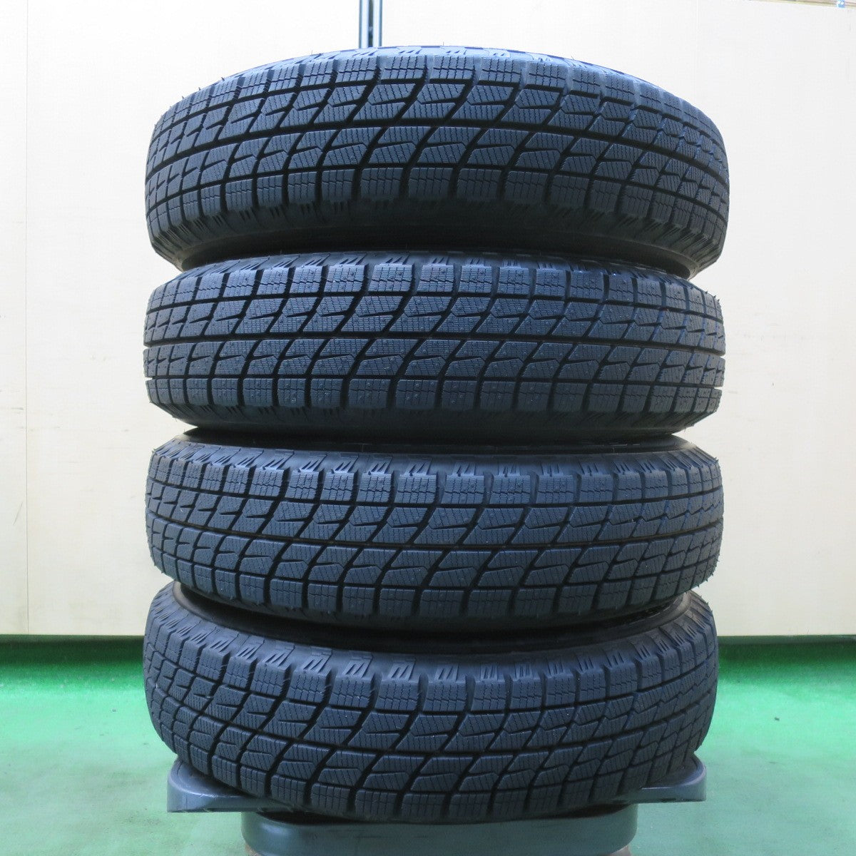 バリ溝!24年!キレイ!ほぼ10分★スタッドレス 145/80R13 アイスエスポルテ E sprine 社外 アルミ 13インチ PCD100/4H★5112801イス