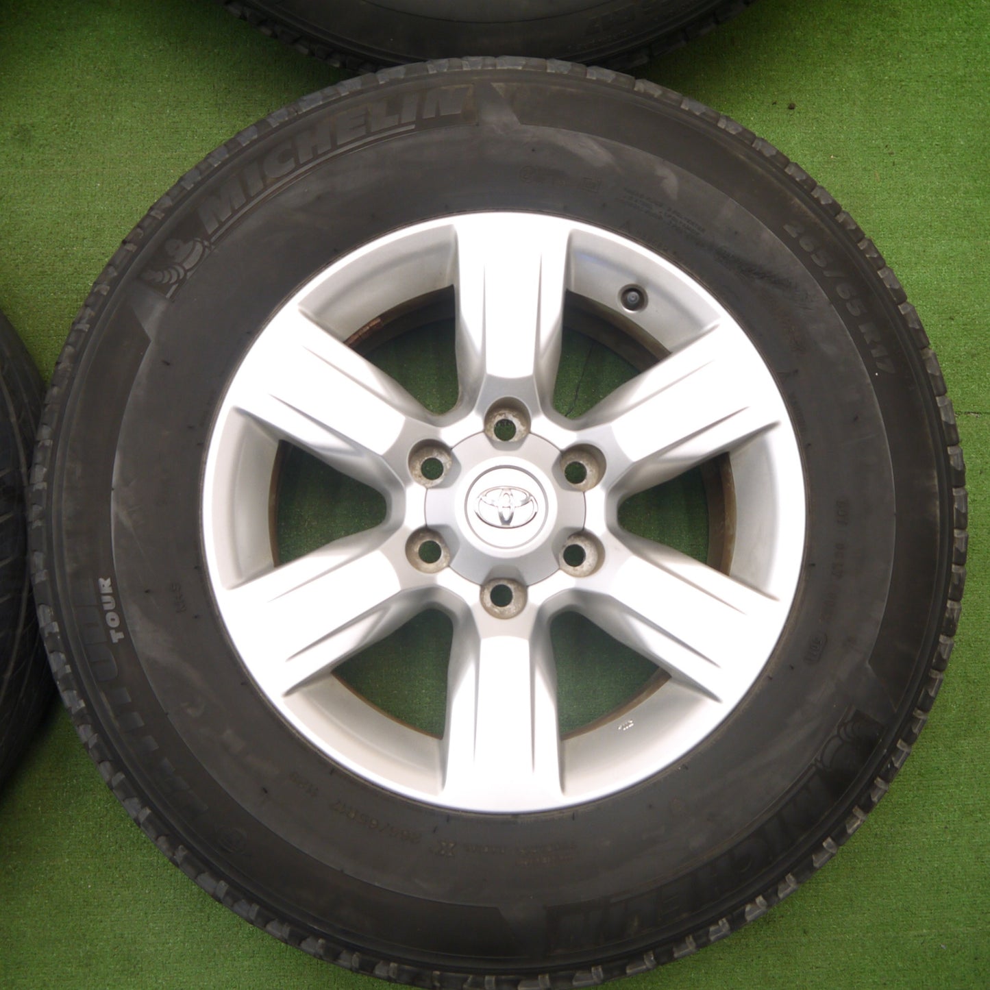 キレイ★トヨタ 150系 ランクル プラド 純正 265/65R17 ミシュラン LATITUDE TOUR 17インチ PCD139.7/6H★5061201KKノ