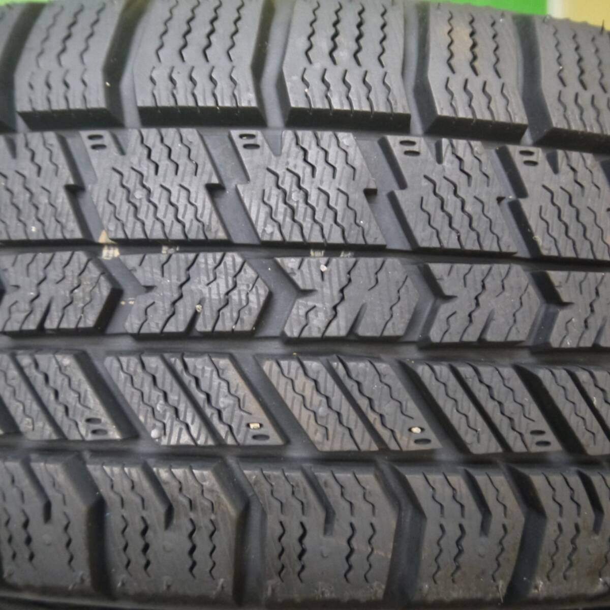 タイヤほぼ未使用!23年!2本★スタッドレス 155/65R14 グッドイヤー アイスナビ8 TOPY スチール ホイール 14インチ PCD100/4H★4120903Hス
