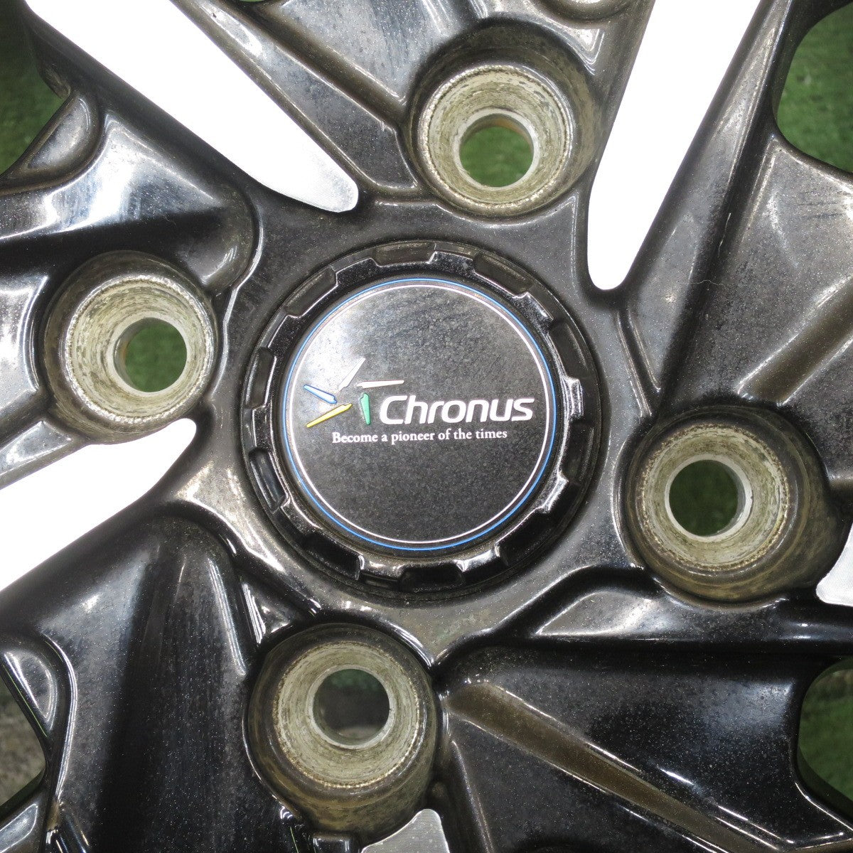 バリ溝!23年!キレイ!9.5分★Chronus CH-112 165/55R15 マーキス CST MR61 クロノス 15インチ N-BOX デイズ 等 軽サイズ PCD100/4H★5060402NJノ