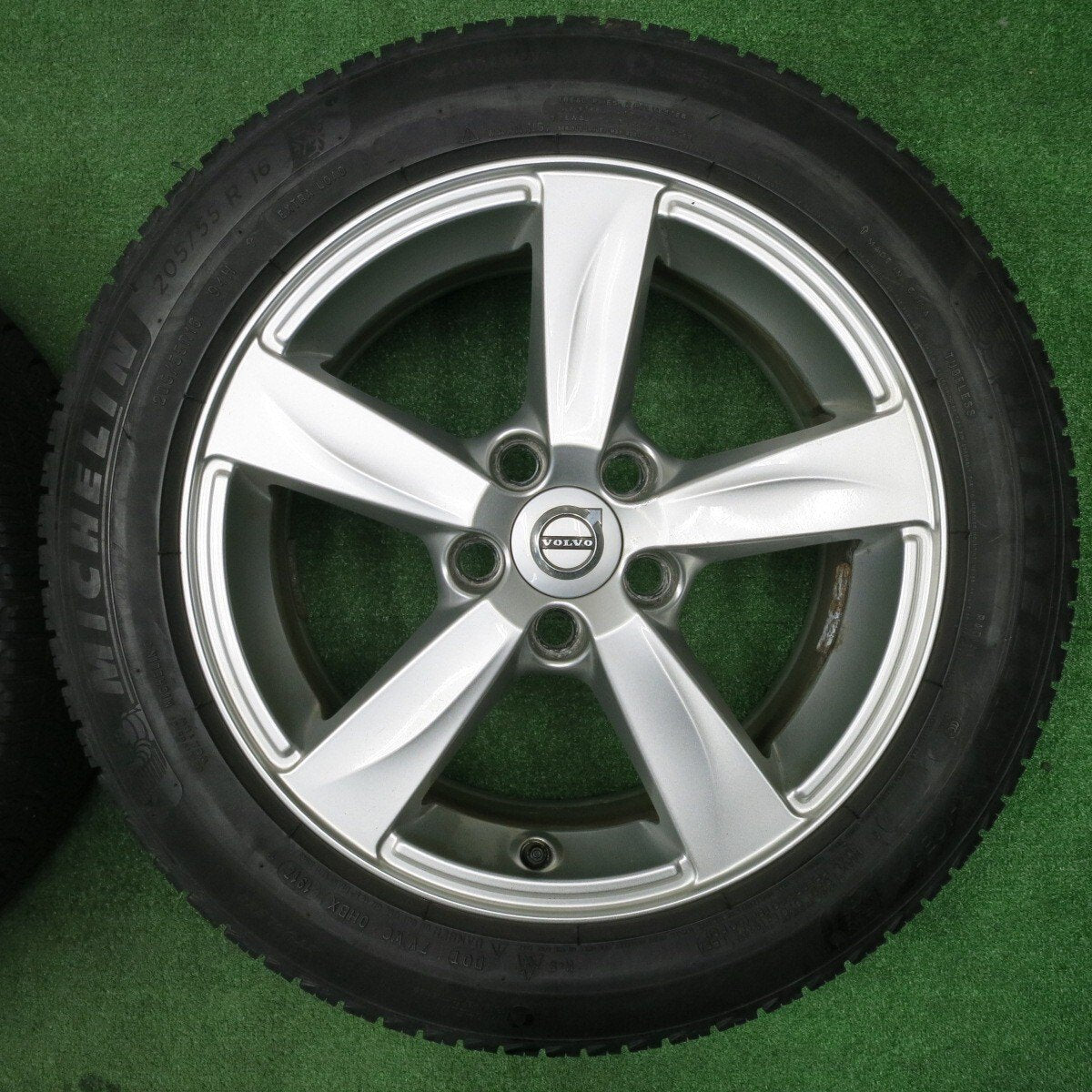 キレイ★ボルボ V40 純正 205/55R16 スタッドレス ミシュラン X-ICE3+ 16インチ PCD108/5H★4122001NJス
