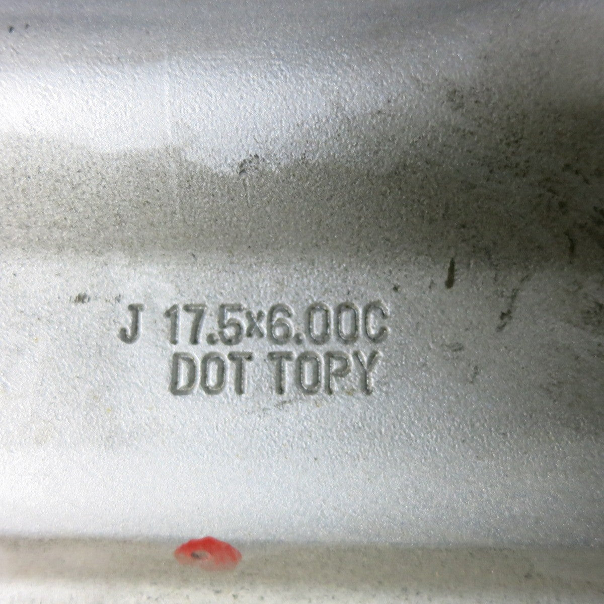 新車外し!ほぼ未使用!6本★トラック TOPY スチール ホイール 17.5インチ 17.5×6.00 127-9CS PCD222.25/6H★5070413SYホ