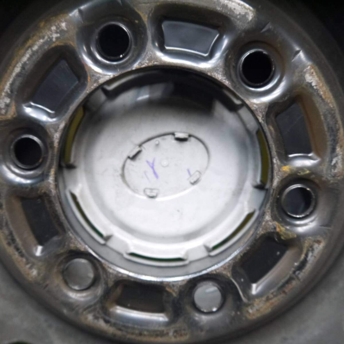 4本価格★トヨタ 200系 ハイエース 純正 スチール 195/80R15 107/105L スタッドレス ブリヂストン ブリザック VL1 15インチ PCD139.7/6H★5040409Hス