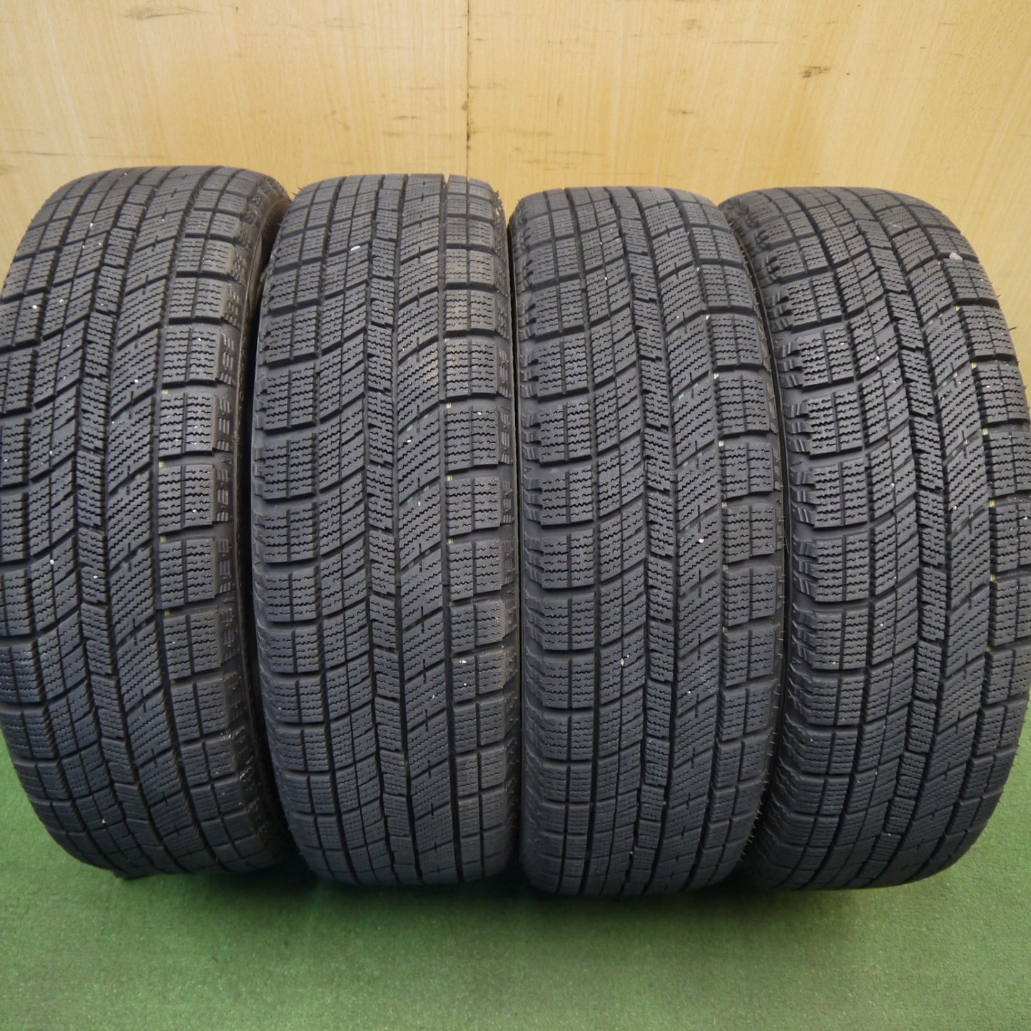 バリ溝!22年!9分★ホンダ N-BOX カスタム 純正 165/55R15 スタッドレス ナンカン アイス アクティバ AW-1 15インチ NBOX PCD100/4H★6032305Hス