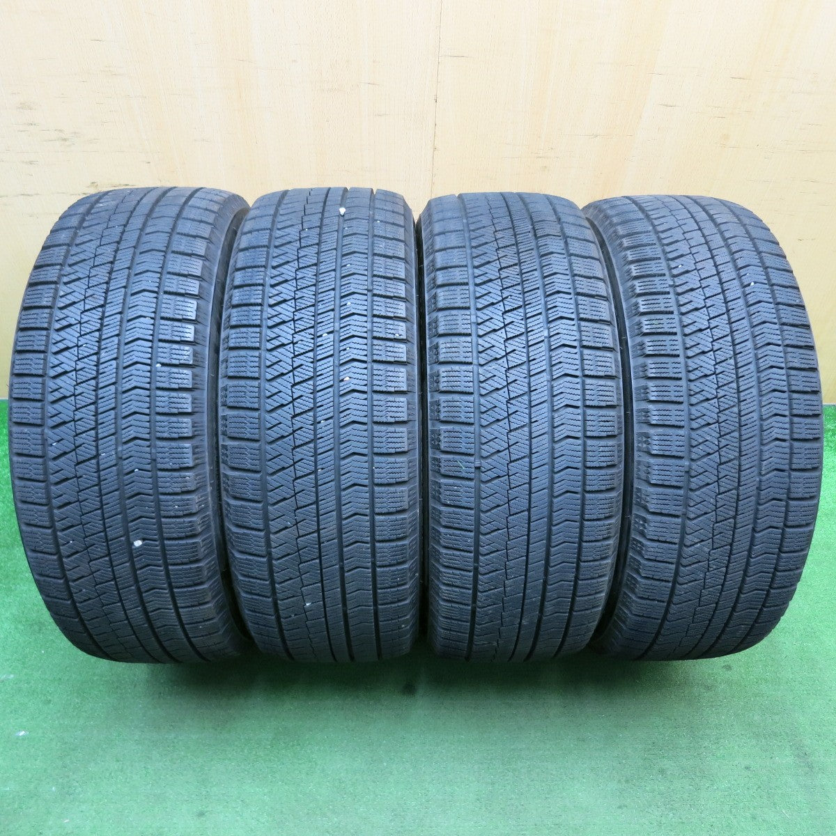 バリ溝!キレイ!9分★BMW 等 225/50R18 スタッドレス ブリヂストン ブリザック VRX2 Team Sparco チームスパルコ 18インチ PCD112/5H★5051408TNス