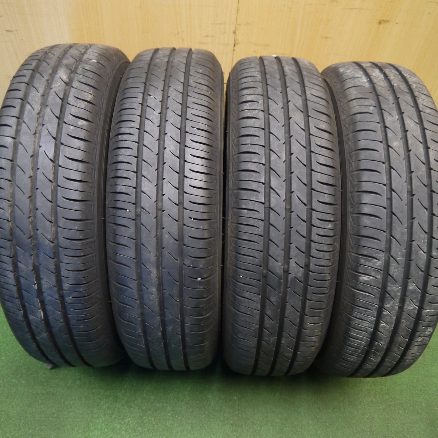バリ溝!25年!キレイ!9.5分★LOXARNY SPORT SP10 165/70R14 トーヨー ナノエナジー3 プラス ロクサーニ 14インチ PCD100/4H★6021307Hノ